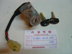 Contacteur à clefs Honda NH80 M SD - Réf. 35100GC8611