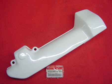 Protège fourreau gauche blanc NH138 Honda XRV750 – Réf. 45350MV1000ZA