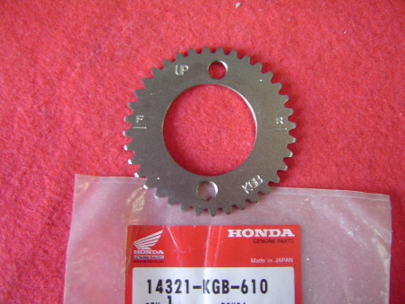 Pignon arbre à cames 36 dents Honda VT125C – Réf. 14321KGB610