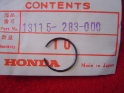 Clips D17mm d'axe de piston de CB450 ref remplacement 9460117000