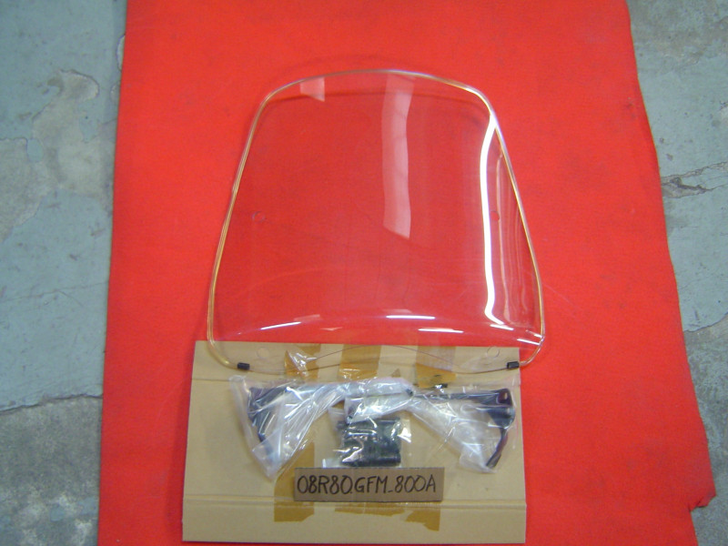 Bulle et son kit de montage de NHX110 HONDA 08R80-GFM-800A remplace 08R80GFM801A