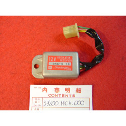Régulateur Rectifieur Honda XL125R XL600 - Réf. 31600-MC4-000