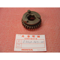 Pignon baladeur 5ème vitesse 28 dts Honda CB250 CB360 | 23501369000