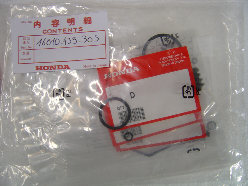 Pochette Joints Carburateur Honda CB125T CG125 - 16010-439-305