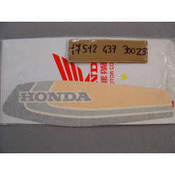 Autocollant réservoir gauche Honda XL125SZ 1979 – Réf. 17512437300ZB