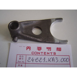 Fourchette boîte gauche Honda CR125 81 - Réf. 24221KA3000