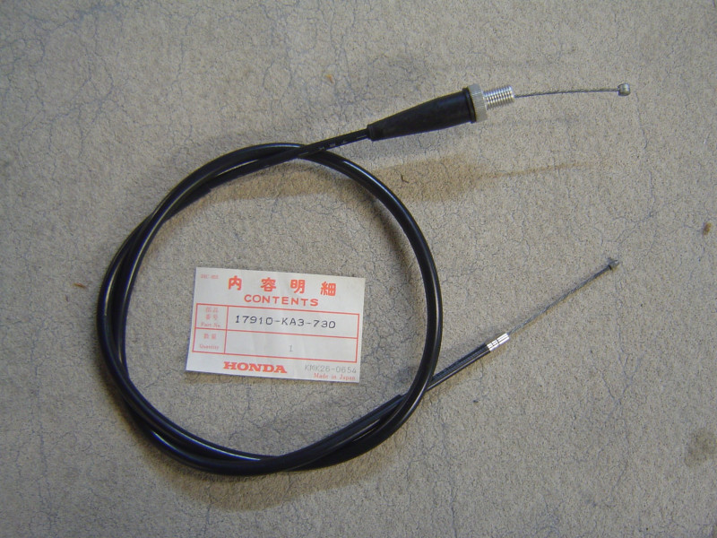 Câble de gaz Honda CR125 RE 1984 - Réf. 17910-KA3-730