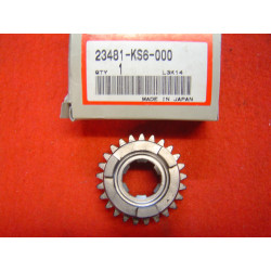 Pignon 25 dents 5ème boîte Honda CR125R 1986 - 23481KS6000
