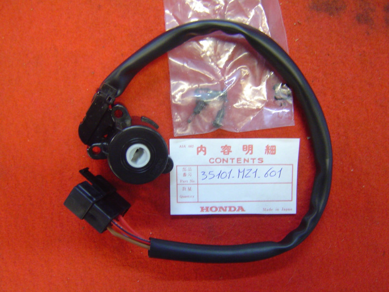 Embase Contacteur à Clefs Honda CB500 CB1000F – Réf. 35101MZ1601