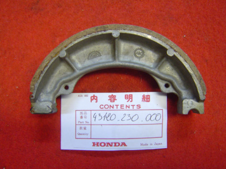 Mâchoire de frein AR Honda CD125 - Réf. 43120-230-000