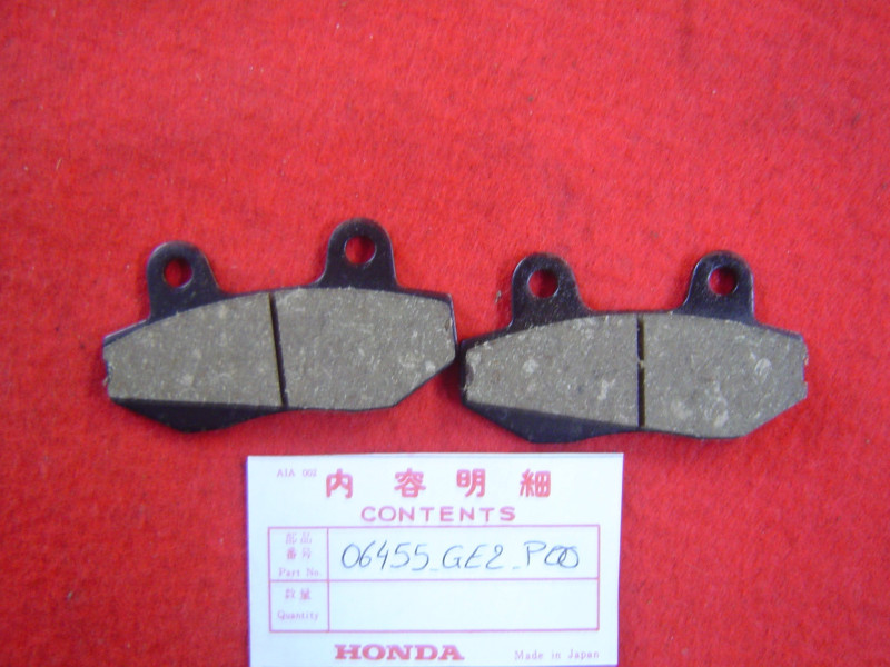 Plaquettes Frein Avant Honda MBX80SW | Réf. 06455-GE2-P00