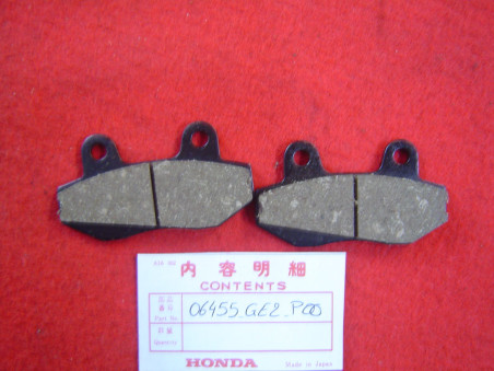 Plaquettes Frein Avant Honda MBX80SW | Réf. 06455-GE2-P00