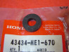 Rondelle caoutchouc frein AR Honda 43434-ME1-670