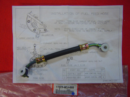Durit Essence Injection CBR900 Honda - Réf. 17529MCJ000