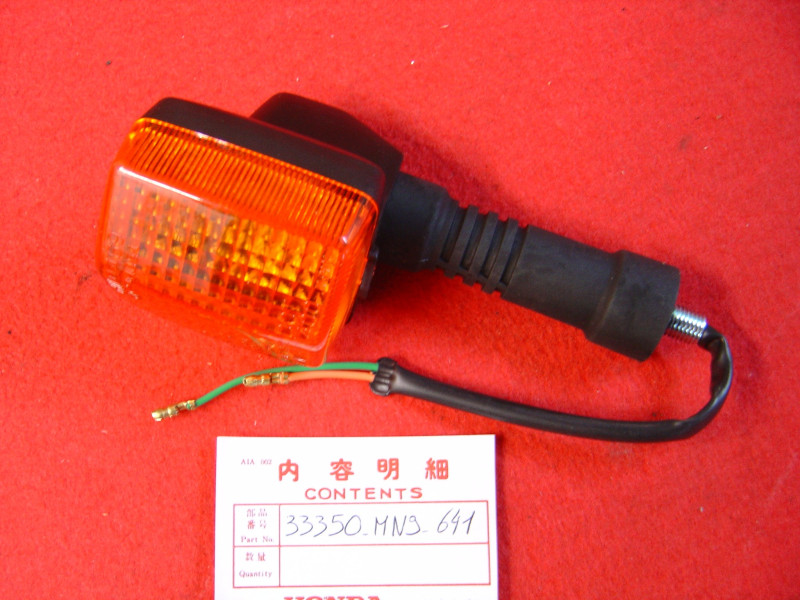 Clignotant AV gauche Honda NX650 1988-1991 réf 33350MN9641