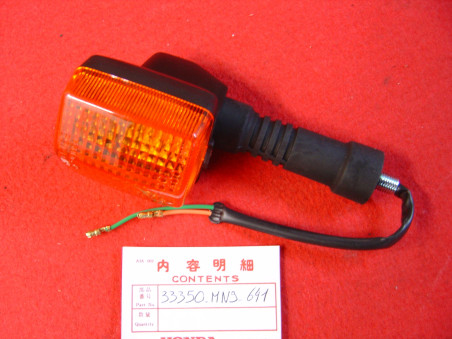 Clignotant AV gauche Honda NX650 1988-1991 réf 33350MN9641