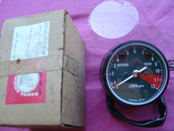 Compte-tours neuf origine pour CB125JX/B6 cadran vert foncé