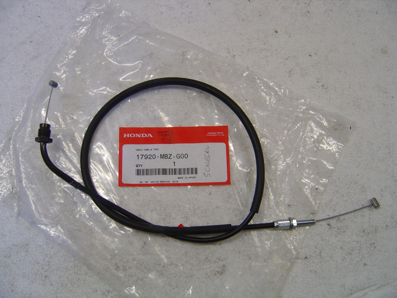 Câble de gaz retour Honda CB600F 99-02 - Réf. 17920MBZG00