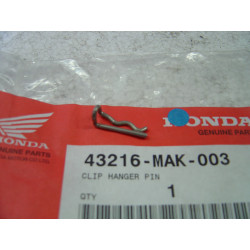 Goupille Étrier Frein Honda CB500 97/02 - Réf 43216-MAK-003
