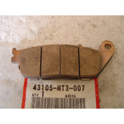 Plaquette de frein A Honda ST1100 90/91 - Réf. 43105MT3007