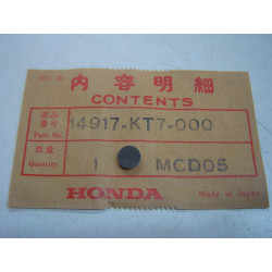Pastille Soupape Honda 7.48mm 1.60mm Réf. 14917KT7000