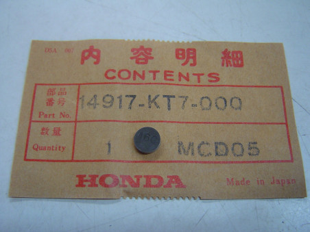 Pastille Soupape Honda 7.48mm 1.60mm Réf. 14917KT7000