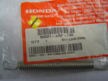Ressort auxiliaire béquille centrale Honda SCV100 - 50521KRP980