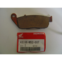 Plaquette frein arrière B Honda CBR1000F 89-92 – Réf. 43106MS2007