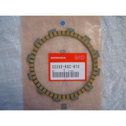 Disque Garni Embrayage (B) Honda CRF250 04-16 | Réf. 22202KSC670