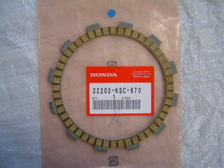 Disque Garni Embrayage (B) Honda CRF250 04-16 | Réf. 22202KSC670