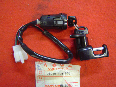 Kit Contacteur Clefs & Antivol Casque Honda XL – Réf. 35010428830