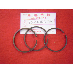 Jeu de segments cote 0,50 Honda CB100K2 racleur monobloc