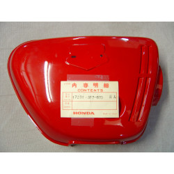 Cache droit rouge Light Ruby Red Honda CB250-350 K3 K4