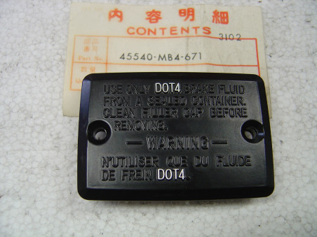 Couvercle Maître Cylindre Frein AV Honda 45540MB4671
