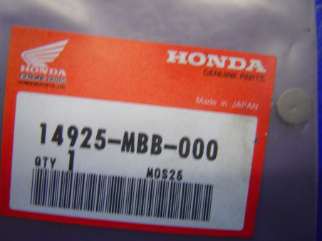 Pastille Réglage Soupape Honda 9.48mm 1.80mm - Réf 14925MBB000