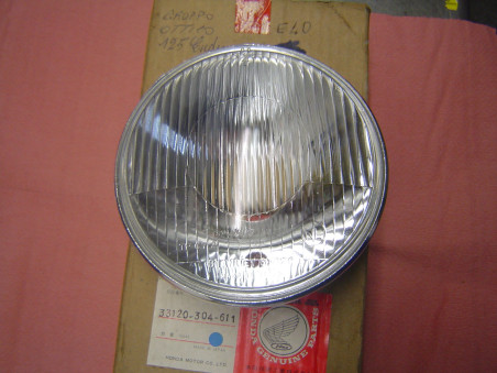 Optique Phare Honda CB125K5 CB125N CB125T | Réf. 33120304611