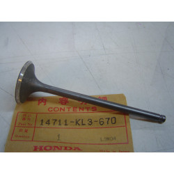 Soupape d'admission Honda XR350R – Réf. 14711-KL3-670