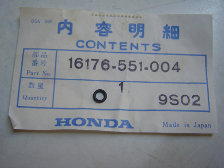 Joint torique D32 x 11 dans montage de carburateur divers HONDA 16176-551-004