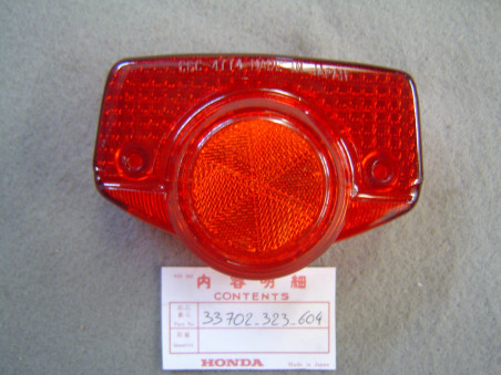 Cabochon feu arrière Honda CB125 CB350 CB750 GL1000 XL250