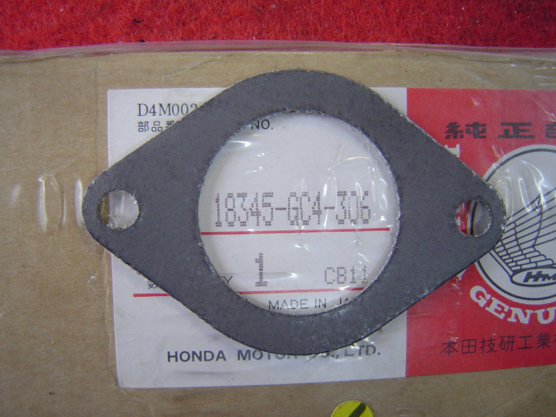 Joint chambre échappement Honda CR80 85 – Réf. 18345GC4306