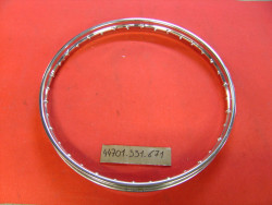 Jante de roue AV ARY de SL125K à K2 marquage 140x21 36trous D 6.3mm ref rem