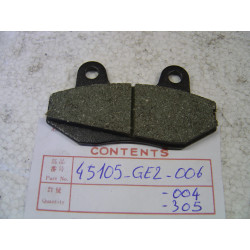 Plaquette frein avant Honda MBX50F - Réf. 45105GE2006