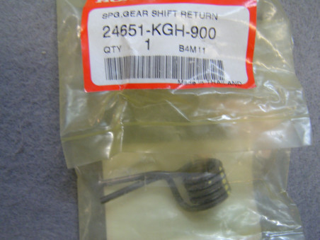 Ressort rappel axe sélecteur Honda CBR125R - Réf. 24651KGH900