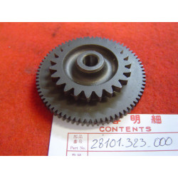 Pignon intermédiaire démarreur Honda CB500F CB550F - Réf. 28101323000