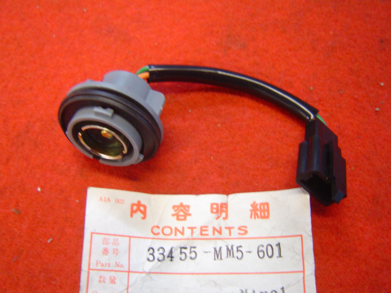 Douille clignotant avant gauche Honda CBR1000 87-88 | Réf. 33455MM5601