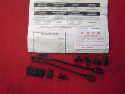 Kit cordons butée couvercle top case SH300 08-12 SH125 HONDA 08L55-KTF-800R4