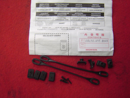 Kit Cordons Butée Couvercle Top Case Honda 08L55-KTF-800R4
