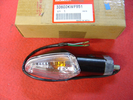 Clignotant AR droit Honda CBF125 12V 21W - Réf. 33600-KWF-951