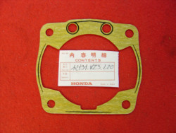 Joint d'embase Honda CR250R 2002-2004 neuf 12191-KZ3-L20
