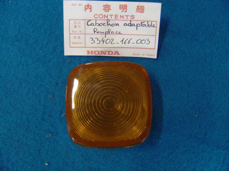 Cabochon Clignotant Avant Adaptable Honda MB50SA CB125TA XL125S